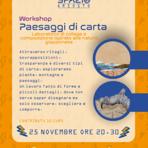 Workshop - Paesaggi di carta