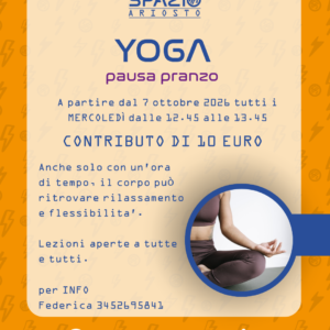 Yoga in pausa pranzo